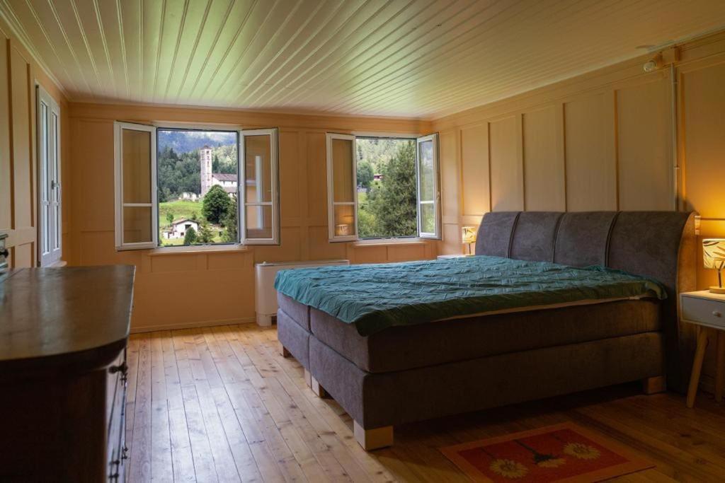 Casa Dorino - Luogo Idilliaco, Ideale Per Famiglie, Terrazza Ed Ampio Giardino, Vista Montagne, Sauna Privata Rodi Extérieur photo